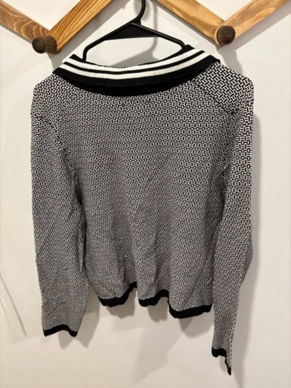 NWT Anthropologie Maeve Knit Polo Cardigan Sweater, Size 1X $158 - Picture 6 of 9